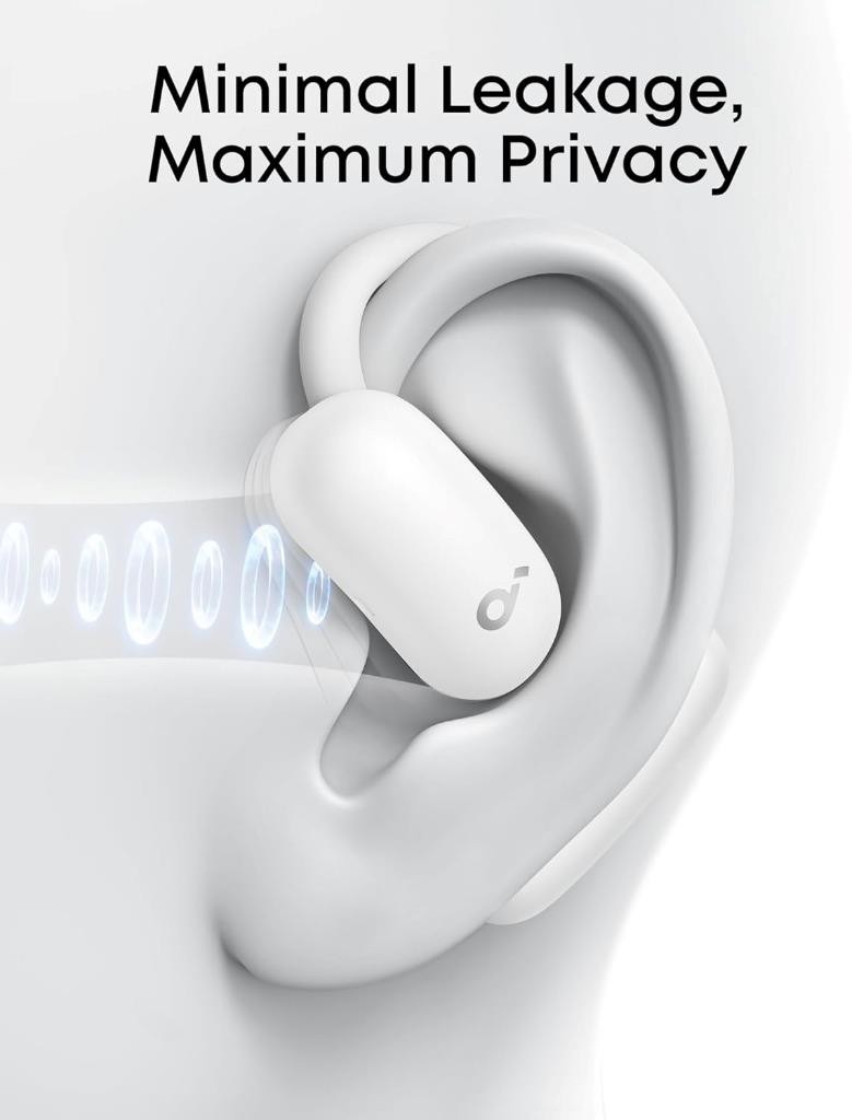 Soundcore by Anker AeroFit 2 Open-Ear Wireless Headphones White – New, Sealed