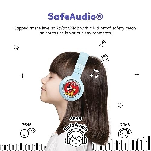 Disney StoryPhones Storytelling Bluetooth Wireless Kids Headphones Intro Bundle: