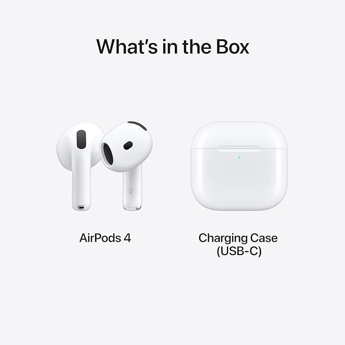 Apple AirPods 4 Model MXP63LL/A – White – Excellent Condition – 4th Gen