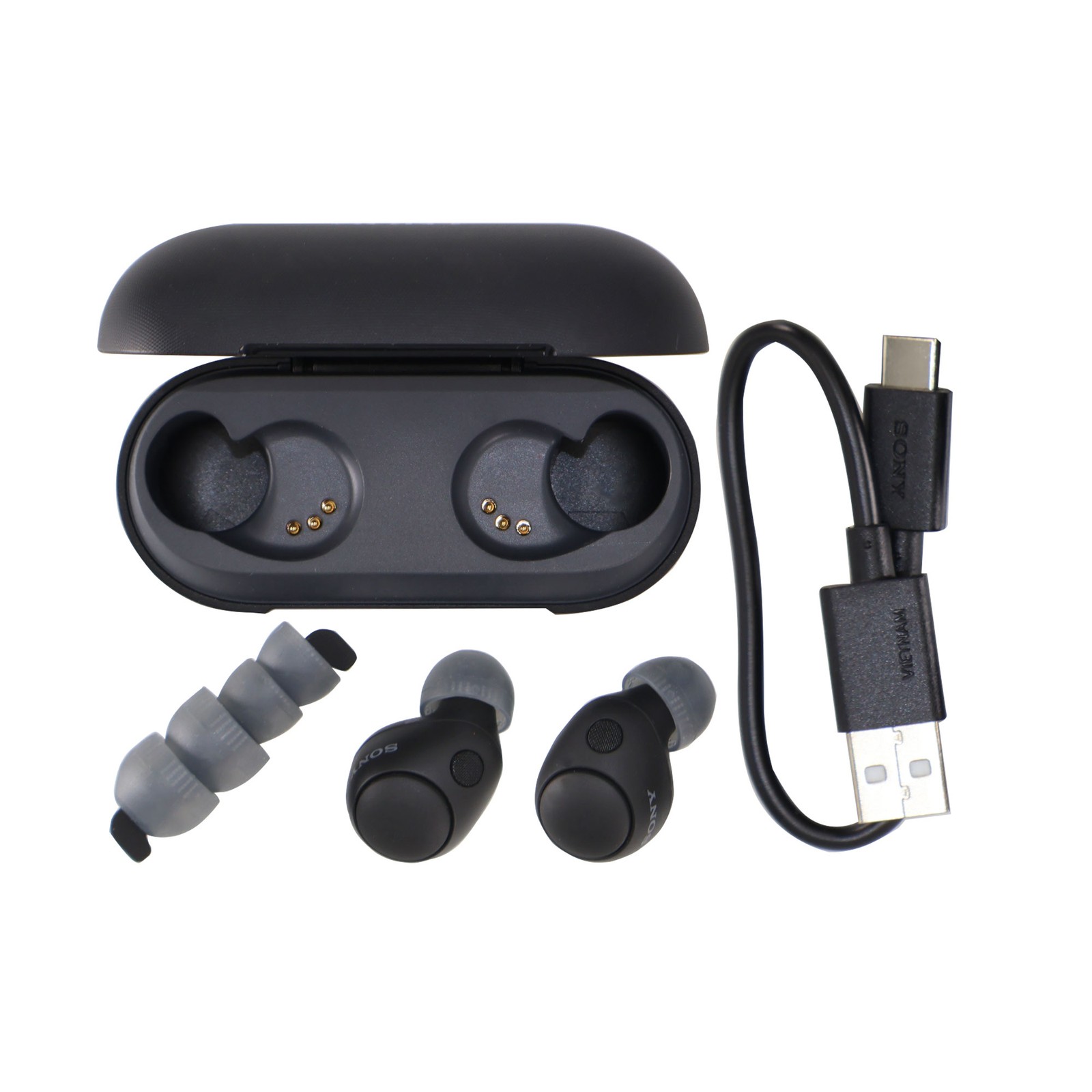 Sony WF-C700N Truly Wireless Noise Canceling In-Ear Headphones (Black)