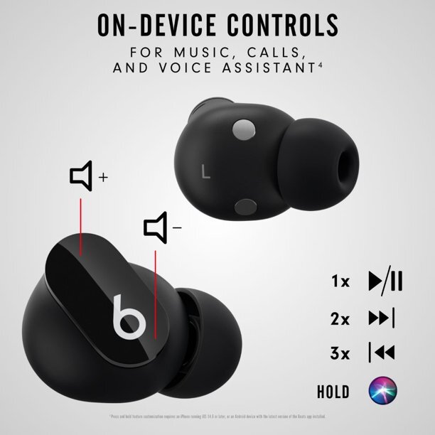 Beats Studio Buds – True Wireless Noise Cancelling Earphones