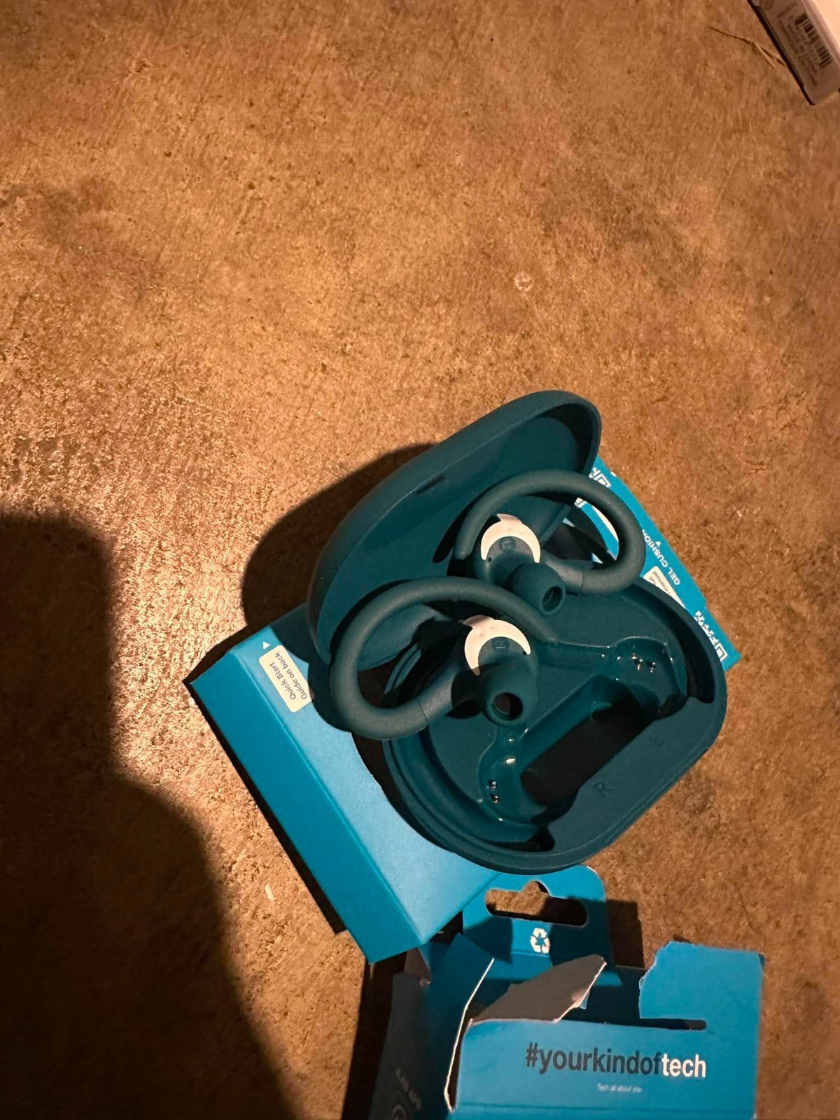 JLab GO Air Sport+ True Wireless Earbuds Teal, 35+ Hour Bluetooth Playtime