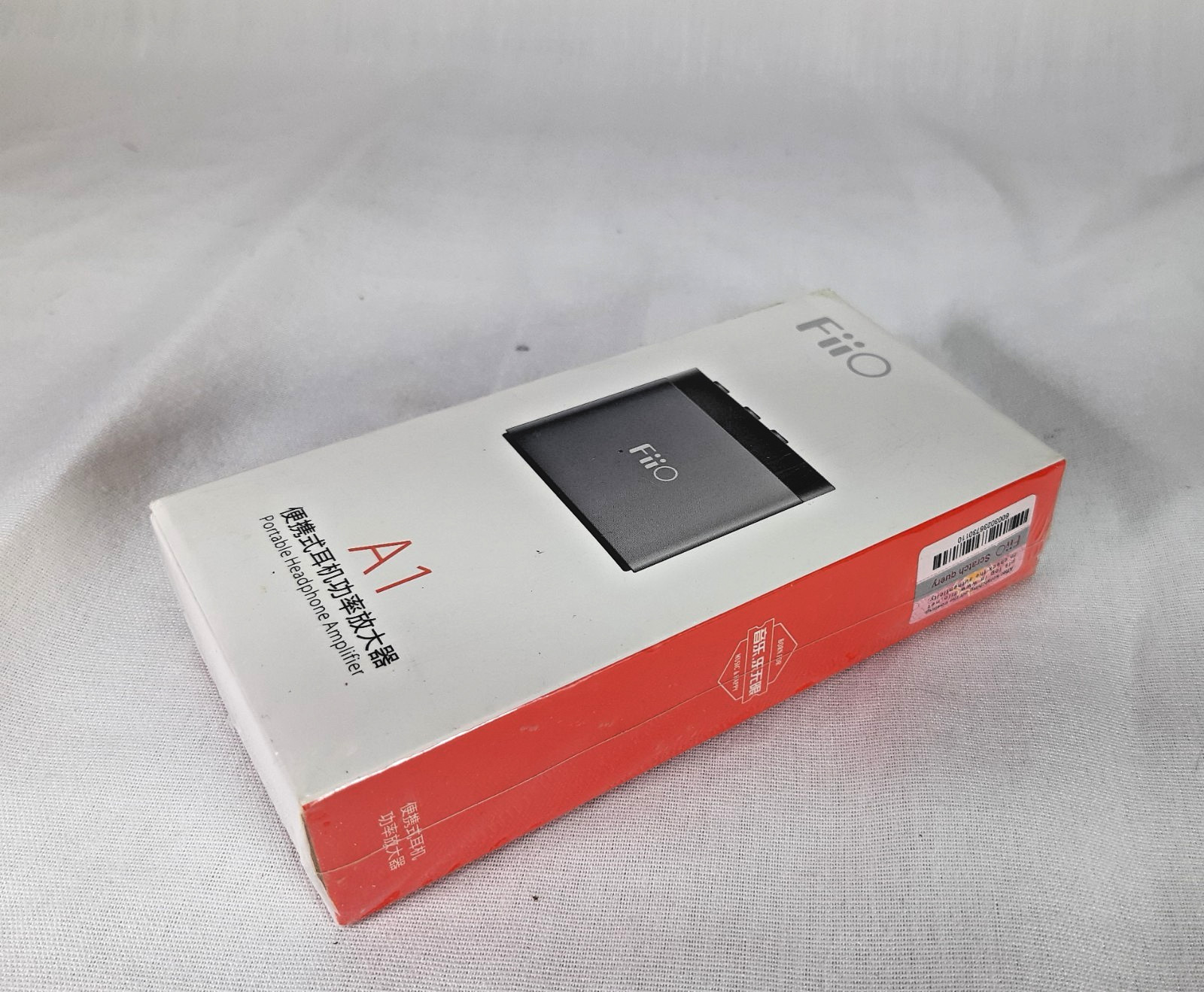 FiiO A1 PORTABLE HEADPHONE AMPLIFIER 160mAh SILVER – NEW