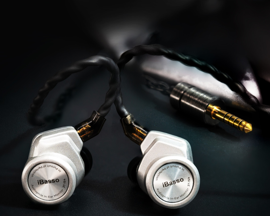 IBasso 3T-154 Dynamic Diaphragm Tesla Interchangeable in Ear Hifi Earphone Ear