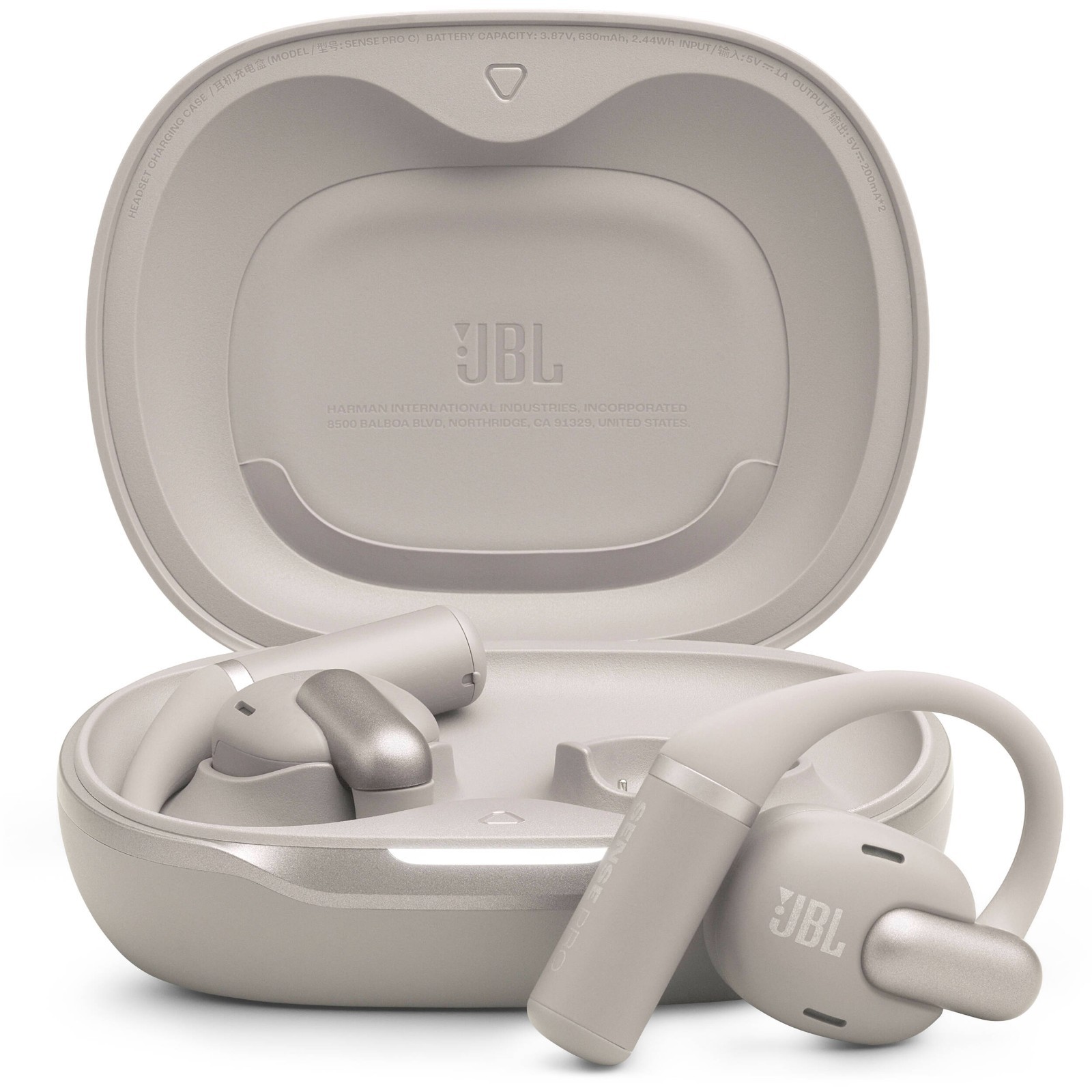 JBL Sense Pro Open-Ear Headphones w/ Wireless Charging Case (Grey)