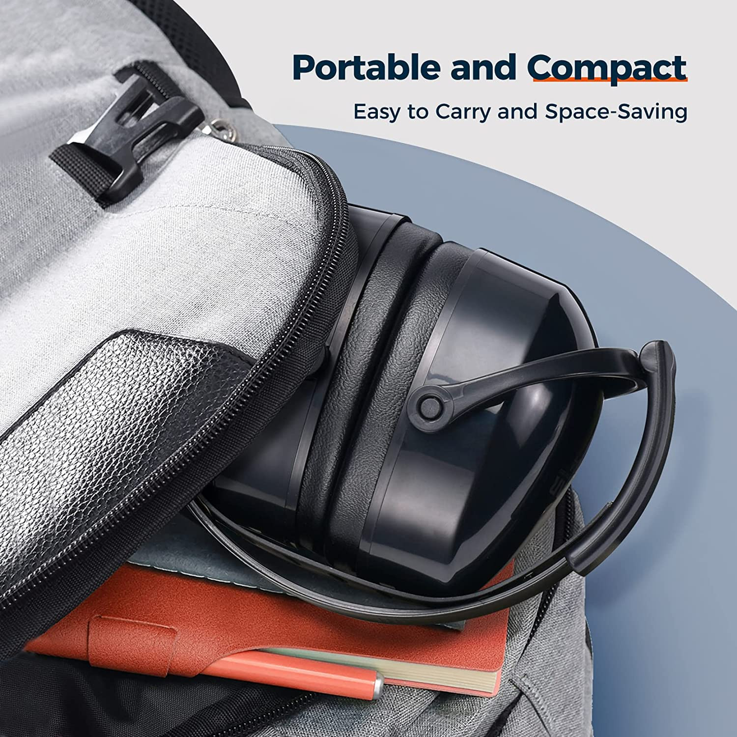 Ear Protection Headphones for Adults Kid, Noise Cancelling Headphones for Autism