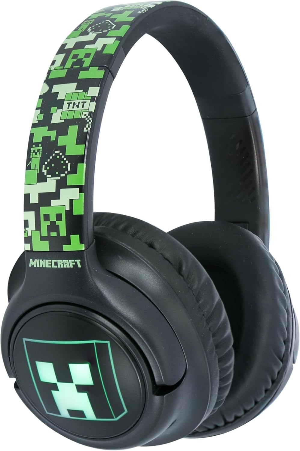 OTL Technologies MC1241 Minecraft Wireless Headphones with LED Light Up Feature