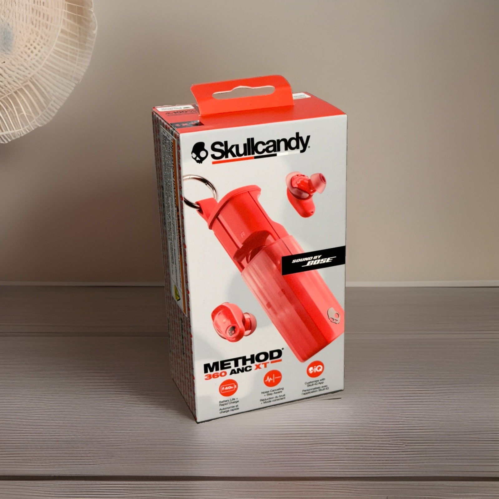 Brand New Skullcandy Method 360 ANC Wireless Earbuds, Sound by Bose – Plasma