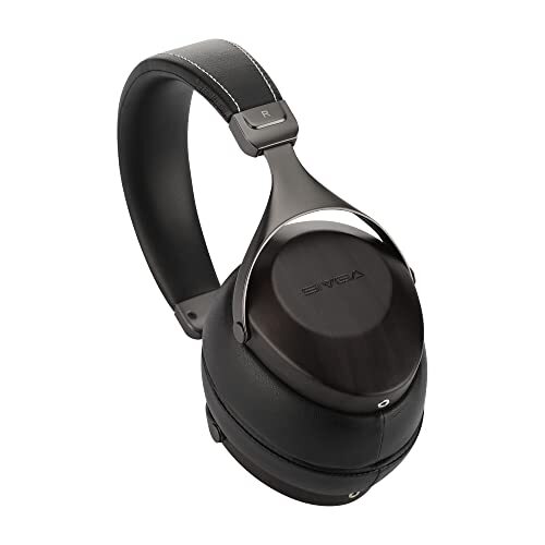 SIVGA SV021 Classic Zebrano Wooden Closed-Back Wired Over-Ear Headphones