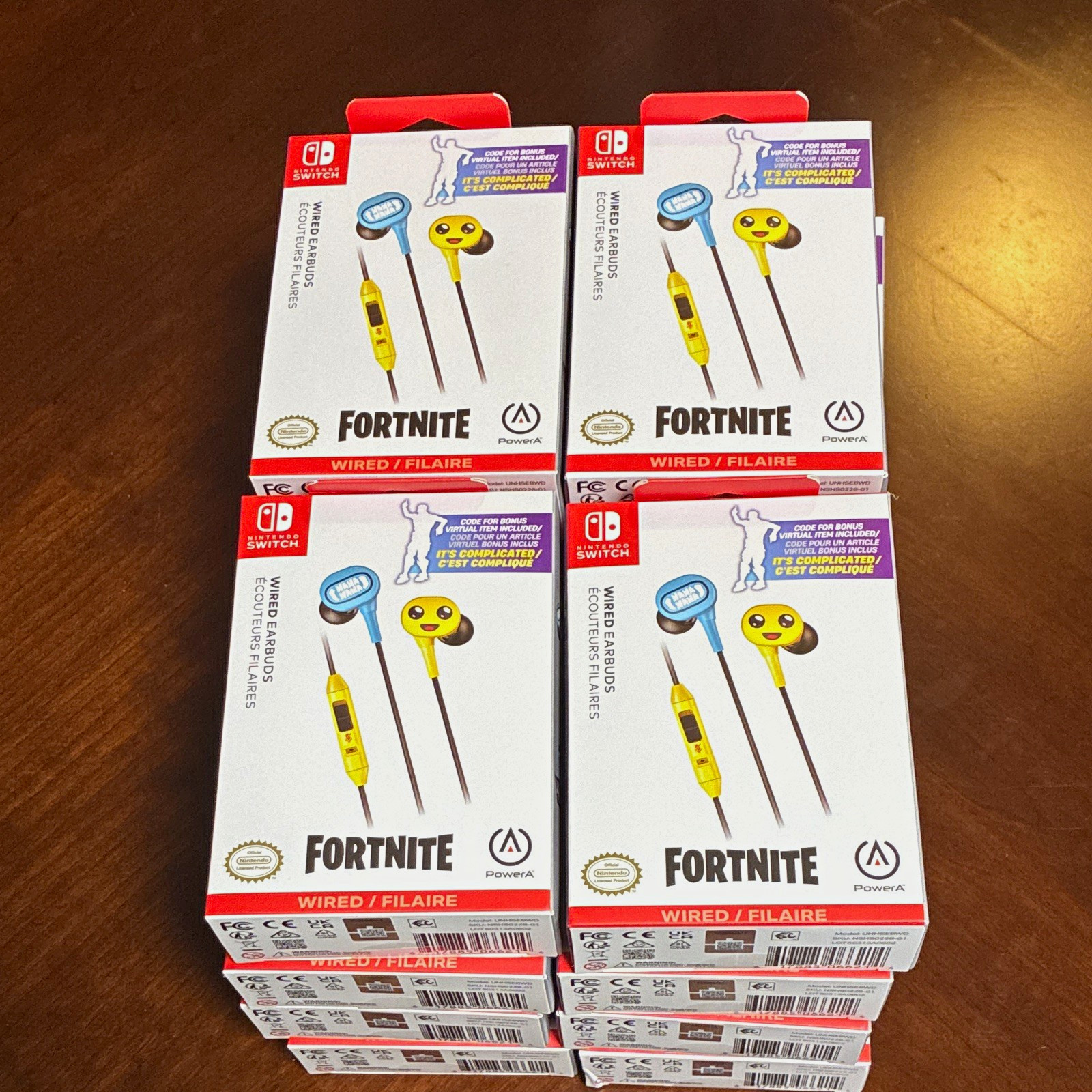 PowerA Fortnite Wired In-Ear Earbuds for Nintendo Switch, Gift code included