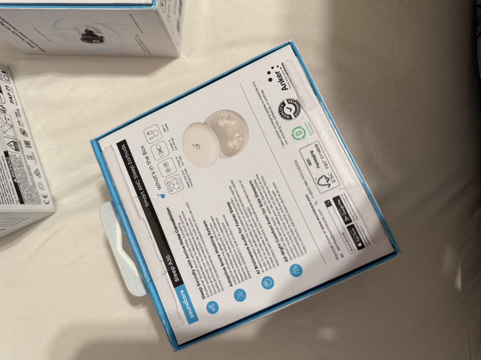 Soundcore Sleep A30 Special by Anker, Sleep Earbuds, ANC, Passive Isolation