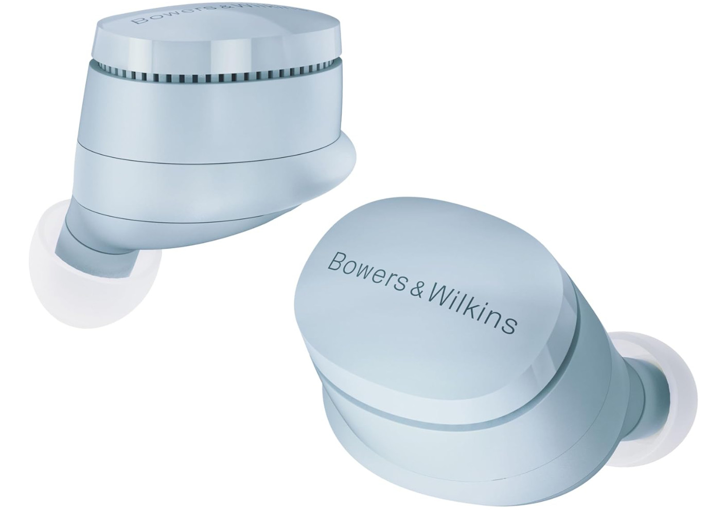 B&W Pi6 Bowers & Wilkins true wireless earbuds with aptX – glacier blue
