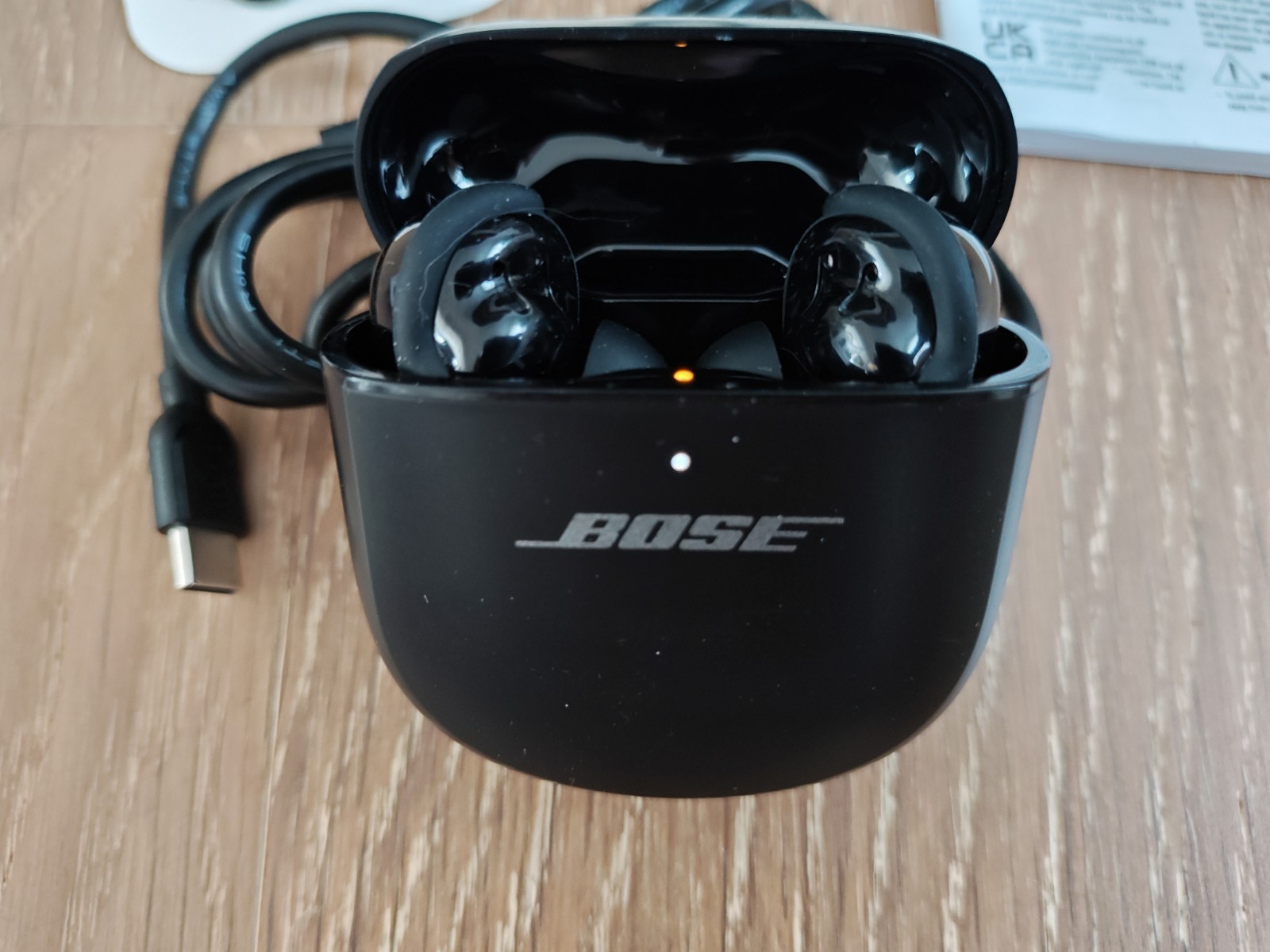 Bose QuietComfort Ultra Earbuds Noise-Cancelling Earbuds Black/Gray, **Tested**