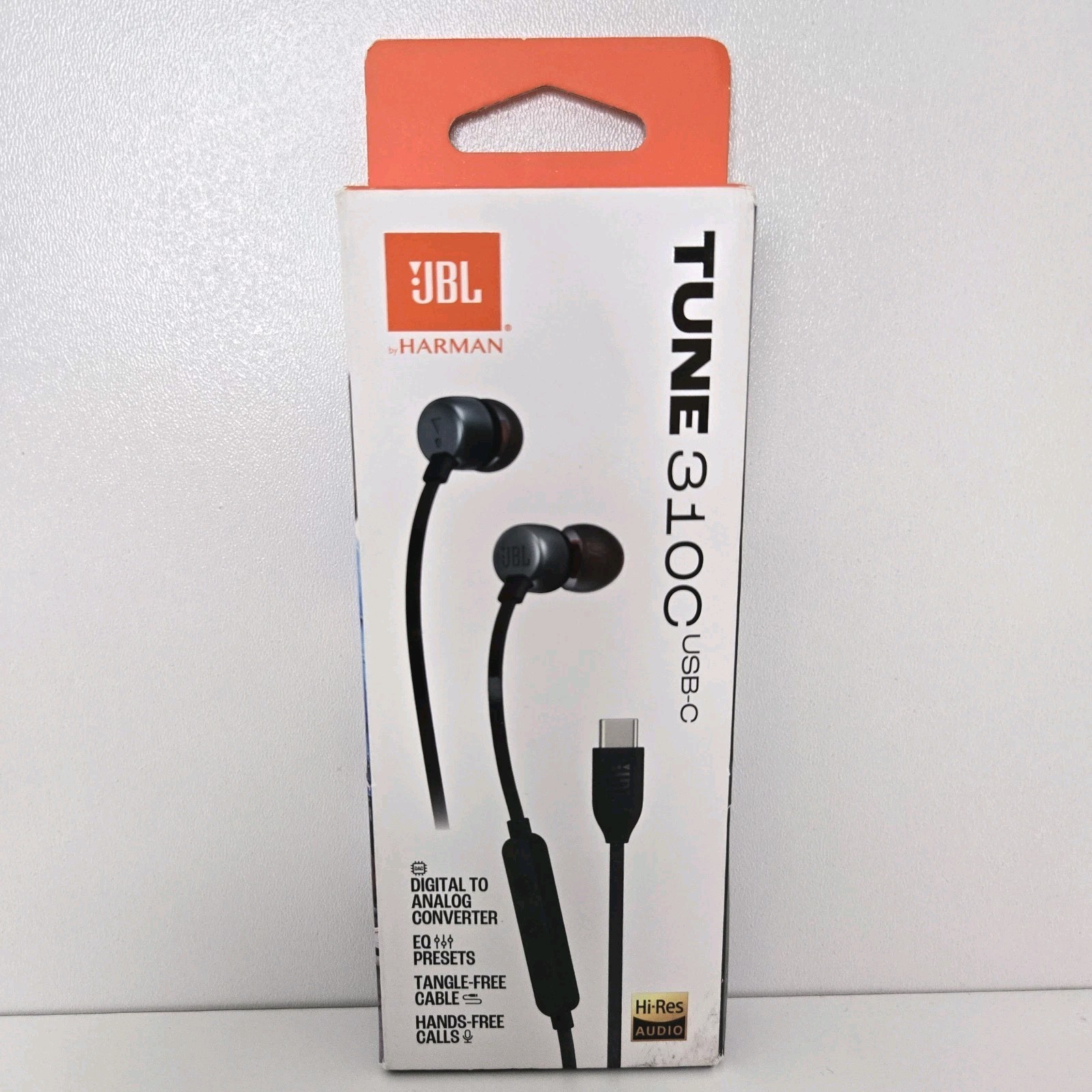 New JBL Tune 310C USB C In Ear Wired Headphones w/Remote & MIC SEE DETAILS
