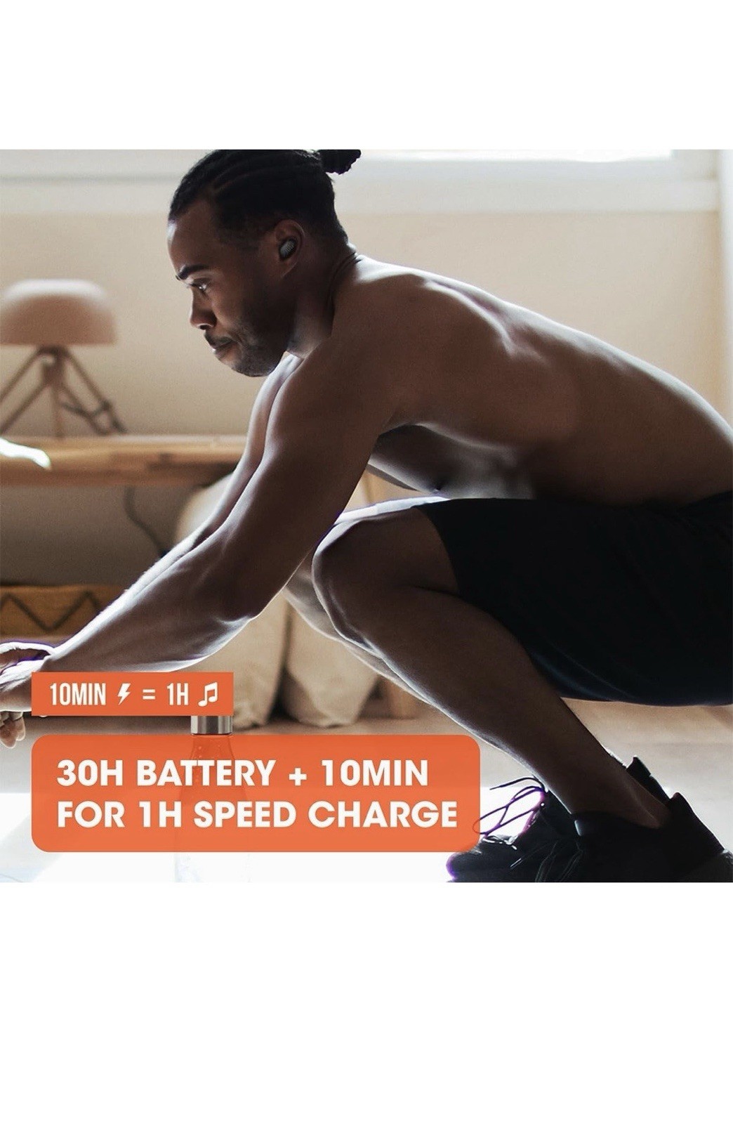 JBL Endurance Race TWS Earbuds- Black NIB