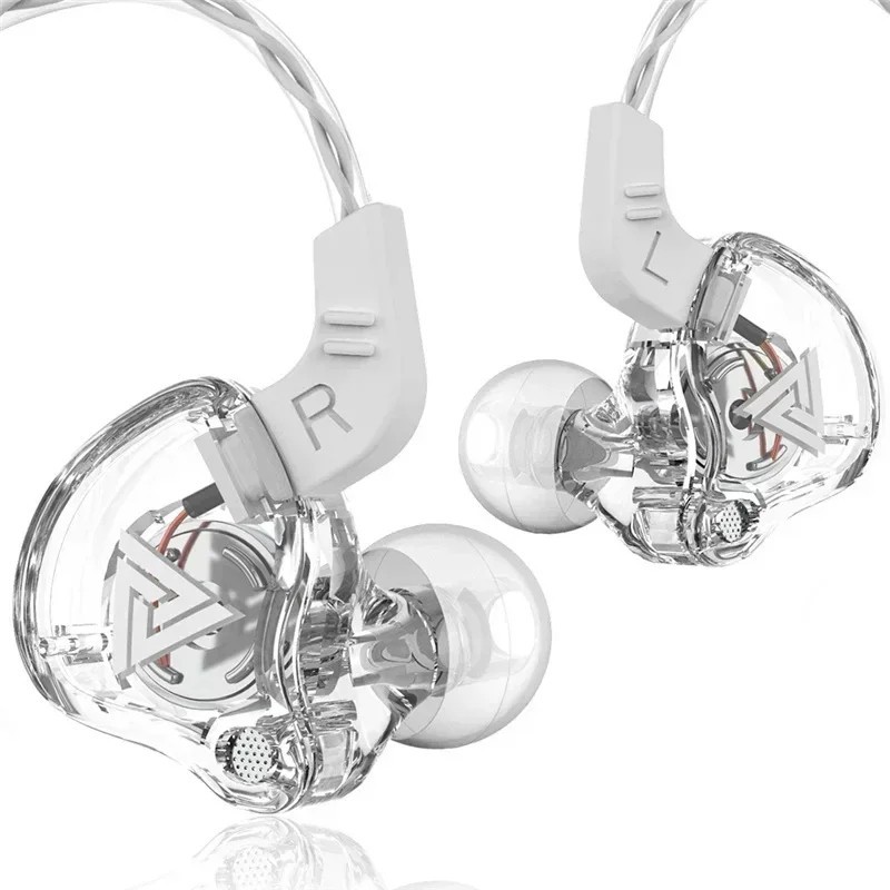 QKZ AK6 In-Ear Wired Earphones Mic HiFi Stereo Bass Sports Earbuds 3.5mm
