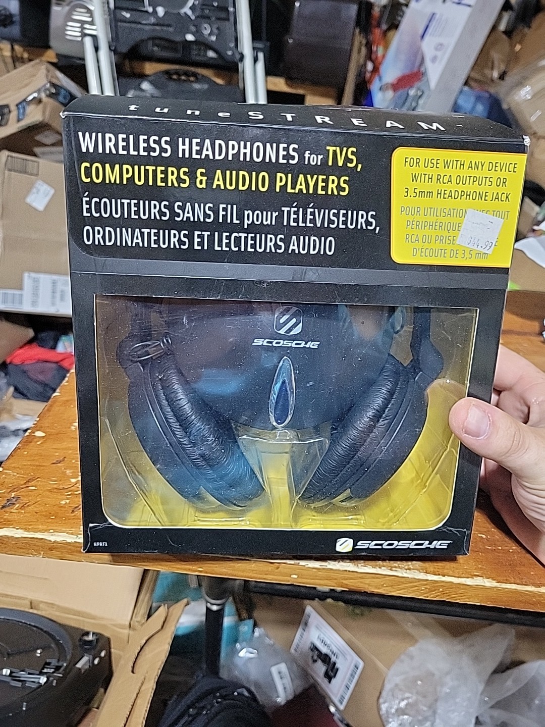 Scosche Tune Stream Wolireless Headphones For Tvs Computers Hprf1