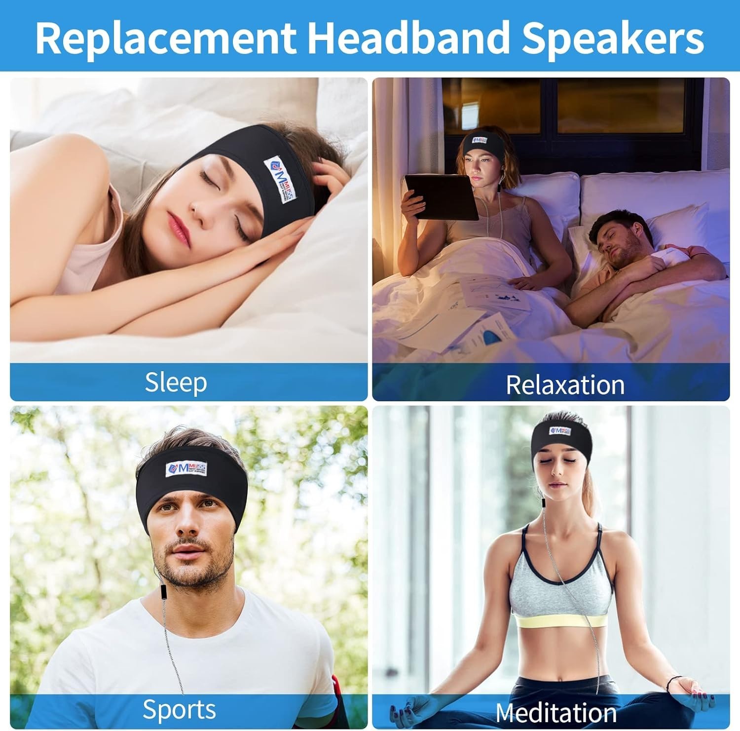 Lightweight 3mm Stereo Pillow Speakers with 3.5mm Jack – Relaxation Essentials