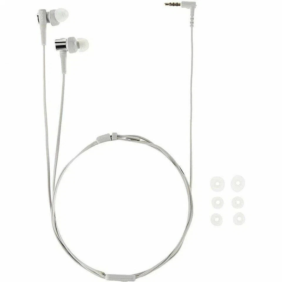 Bass Booster In-Ear Headphones In-line Remote Mic For SONY MDR-XB55AP – 2 Colors