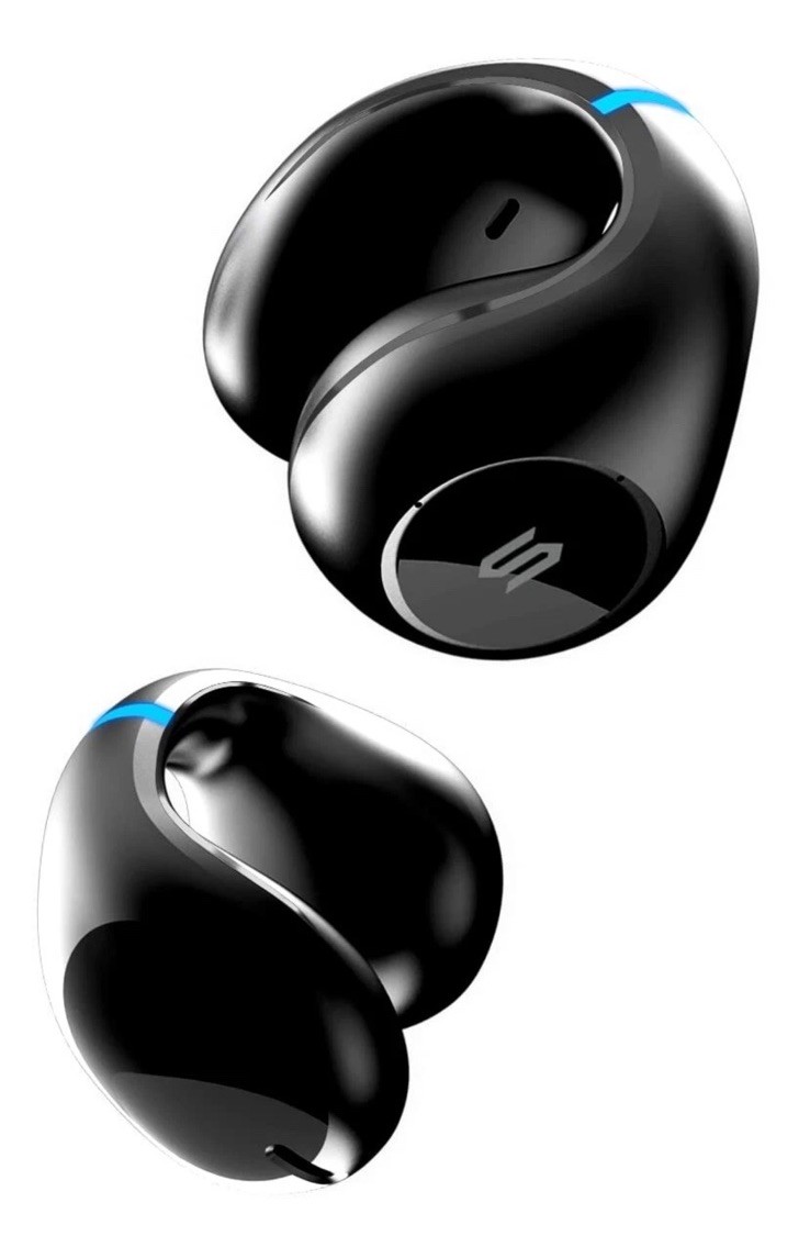 Soul Open-Ear Earbuds S-Clip On Earphones with Air Conduction 36H Playtime