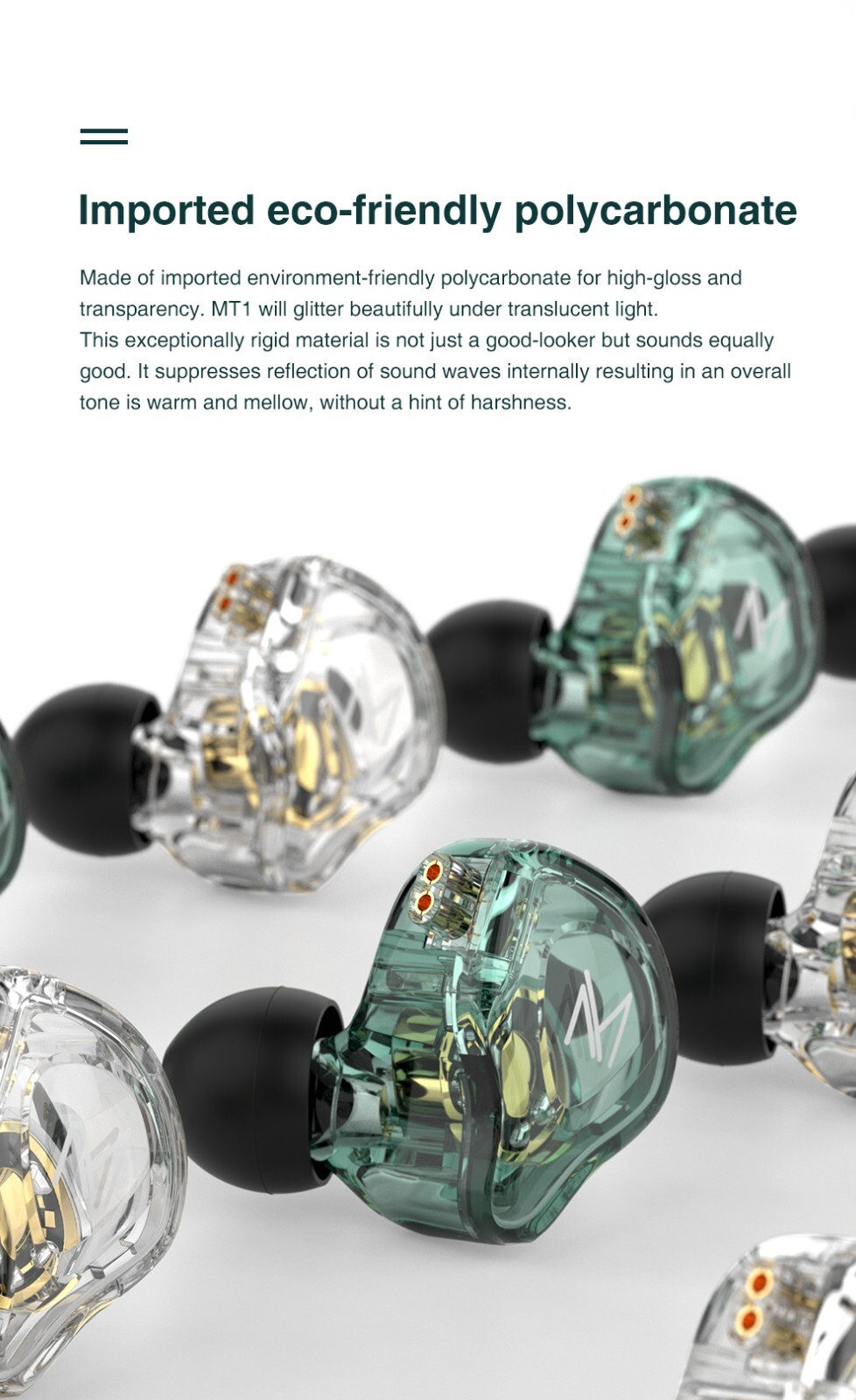 TRN MT1 1DD – High-Performance In-Ear Earphones