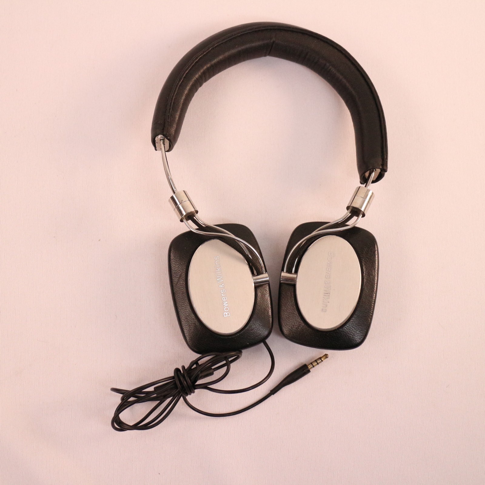 Bowers & Wilkins P5 HiFi Stereo Mobile Headphones 3.5mm Jack Adjustable TESTED