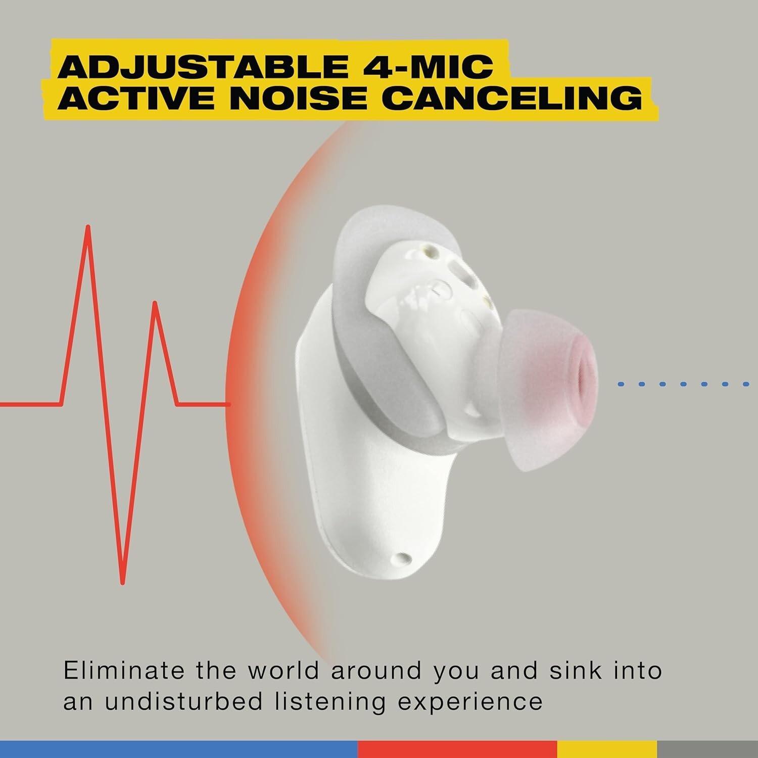 Brand New Skullcandy Method 360 ANC Wireless Earbuds, Sound by Bose Bone