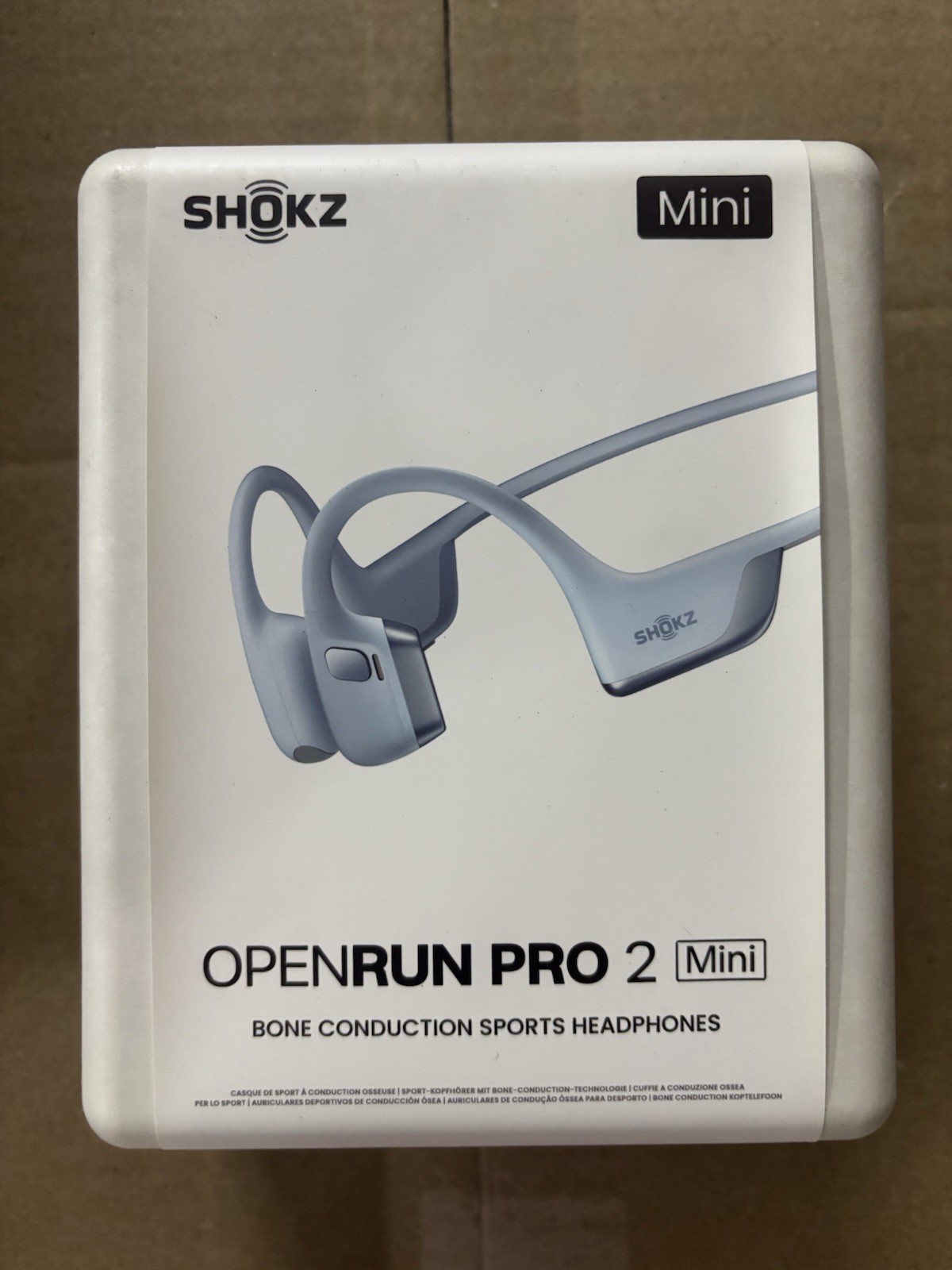 Shokz Open Run Pro 2 Mini Bone Conduction Sports Headphones – blue