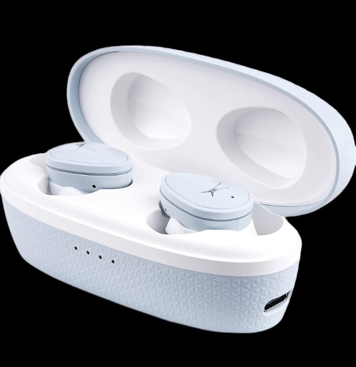 Altec Lansing Nanobuds Sport, Truly Wireless Earbuds, ICE Blue