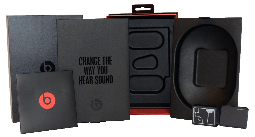 EMPTY BOX Beats Studio 2 Matte Black Wireless Bluetooth Headphones B0501