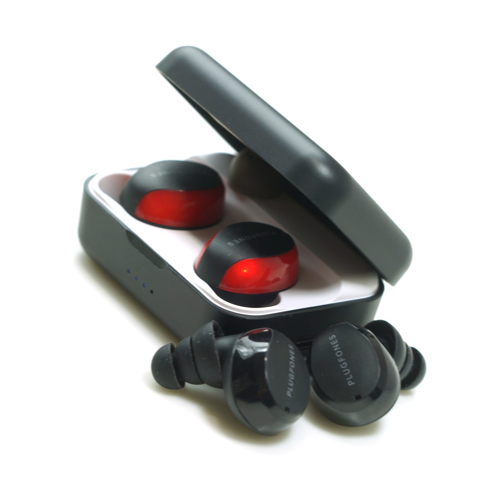 Plugfones Sovereign Duo Bluetooth Passive Sound Canceling Headphones earbuds