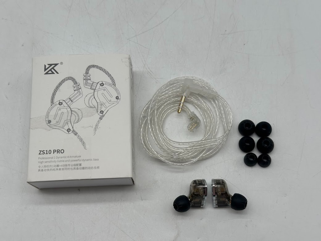 Linsoul KZ-ZS10 Pro In Ear Monitor Earbuds – Black