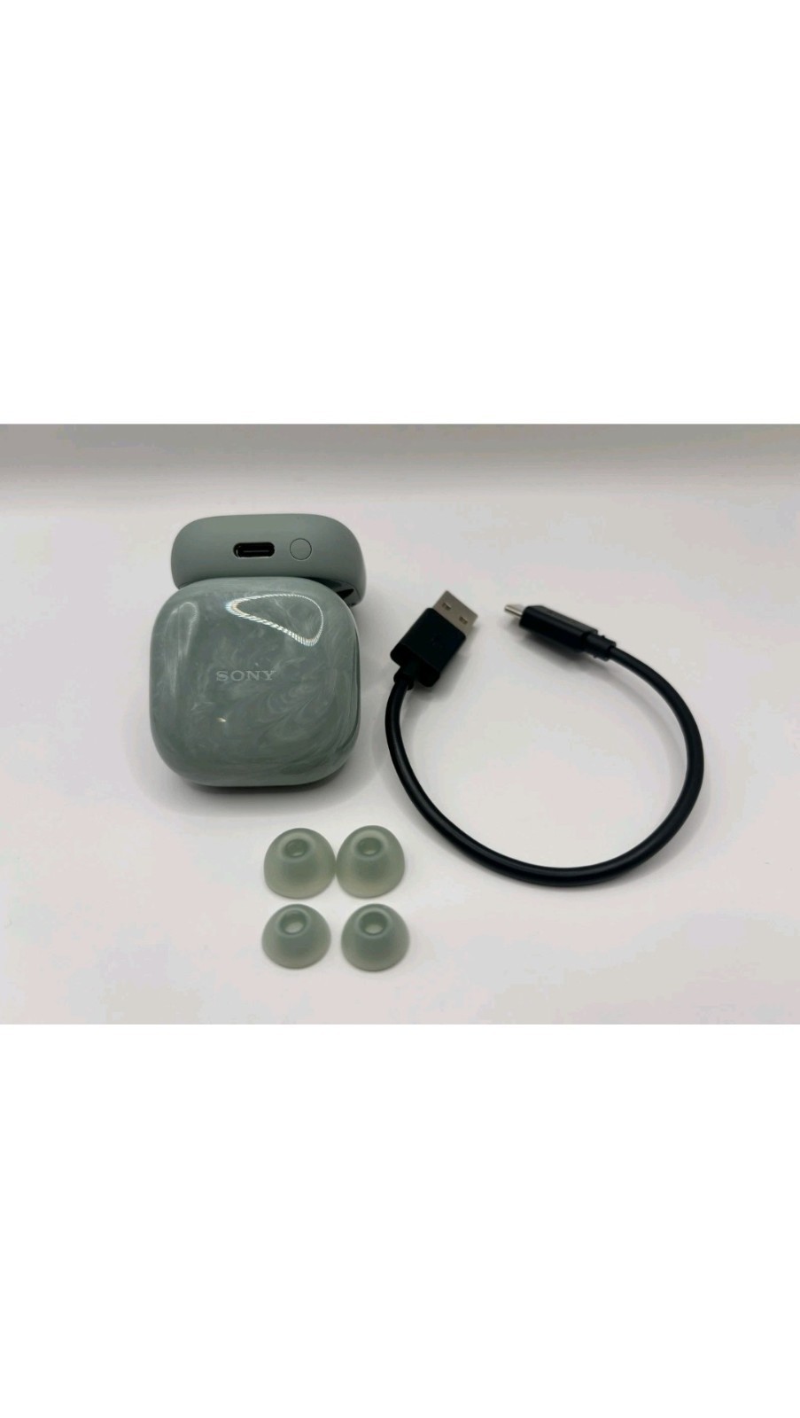 Sony WF-LS910N Earbuds Link Buds Wireless Noise Canceling WFLS910N Sage Green