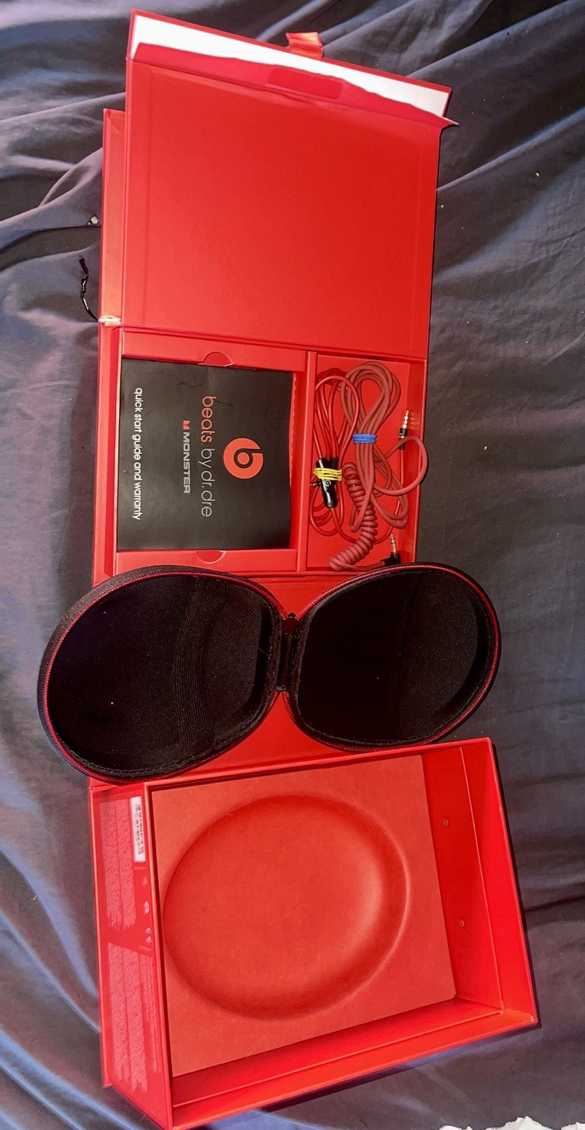 BEATS ? MIXR MIXER DJ PROFESSIONAL WIRED HEADPHONES FIRE RED ?❤️