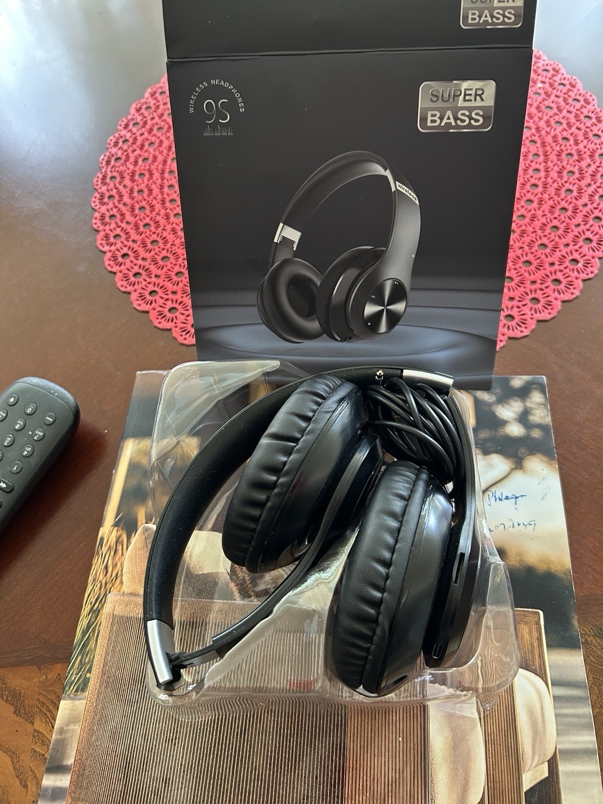 Super base wireless headphones