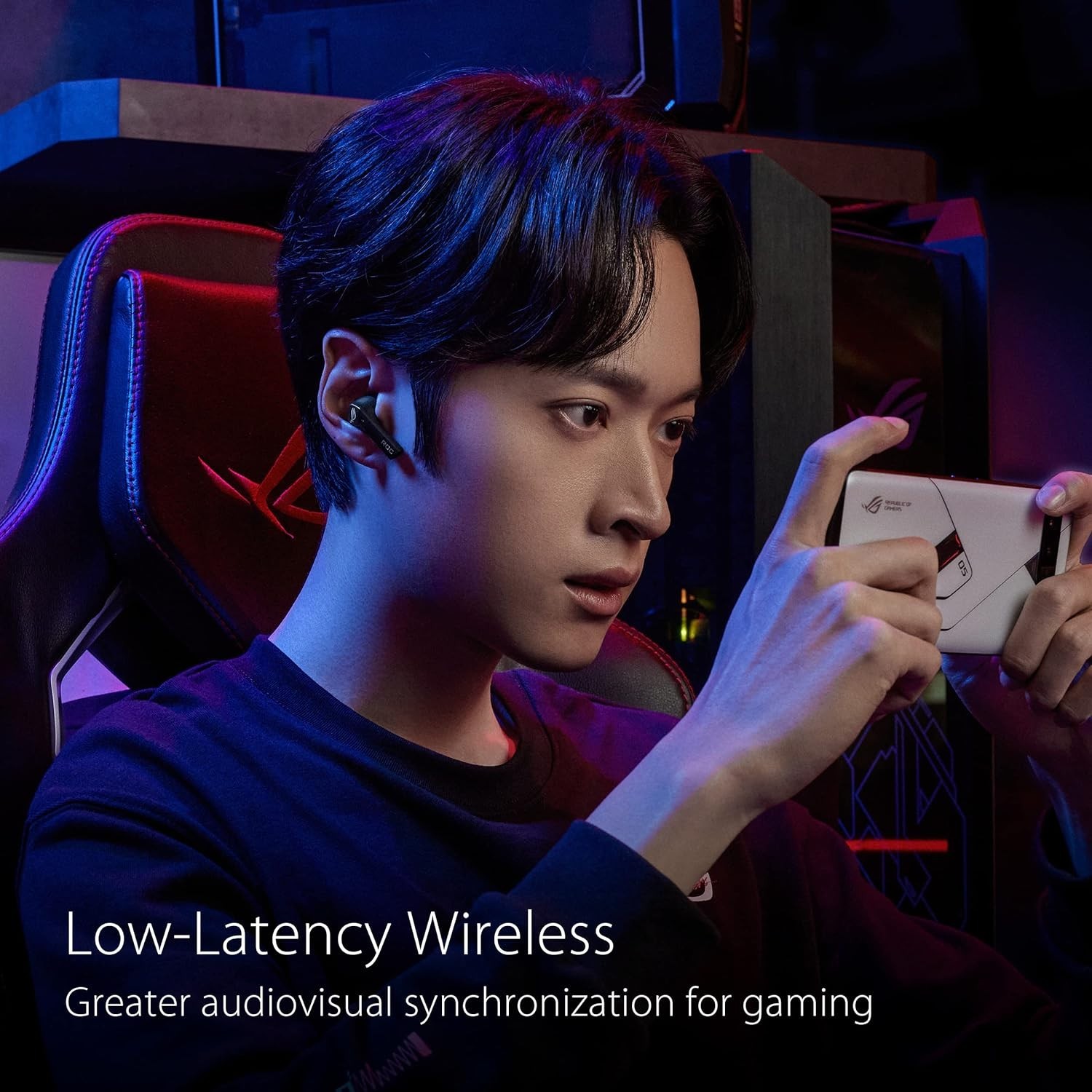 ASUS ROG Cetra True Wireless Gaming Earbuds – for PC, Mobile, Switch, Ally/X