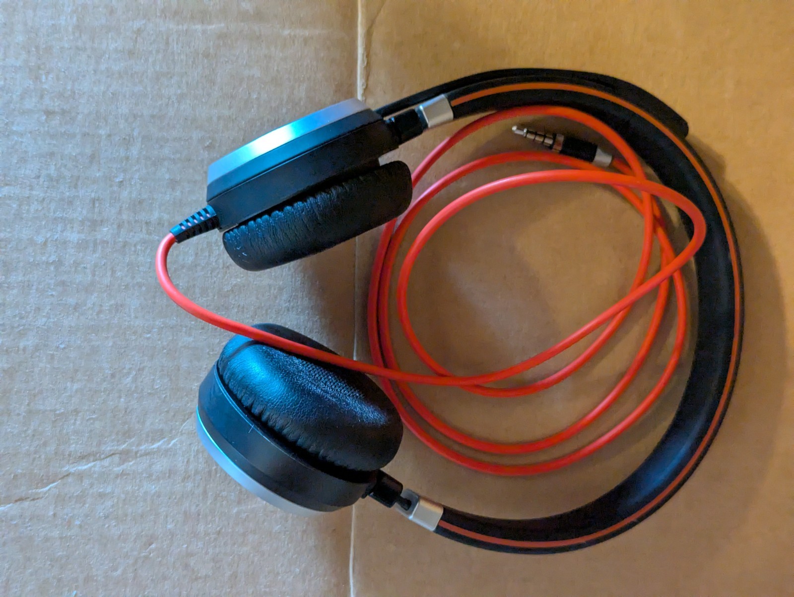 JABRA Evolve 40 Wired Headset HSC017 With USB Adapter ENC010 & Bag – WORKS