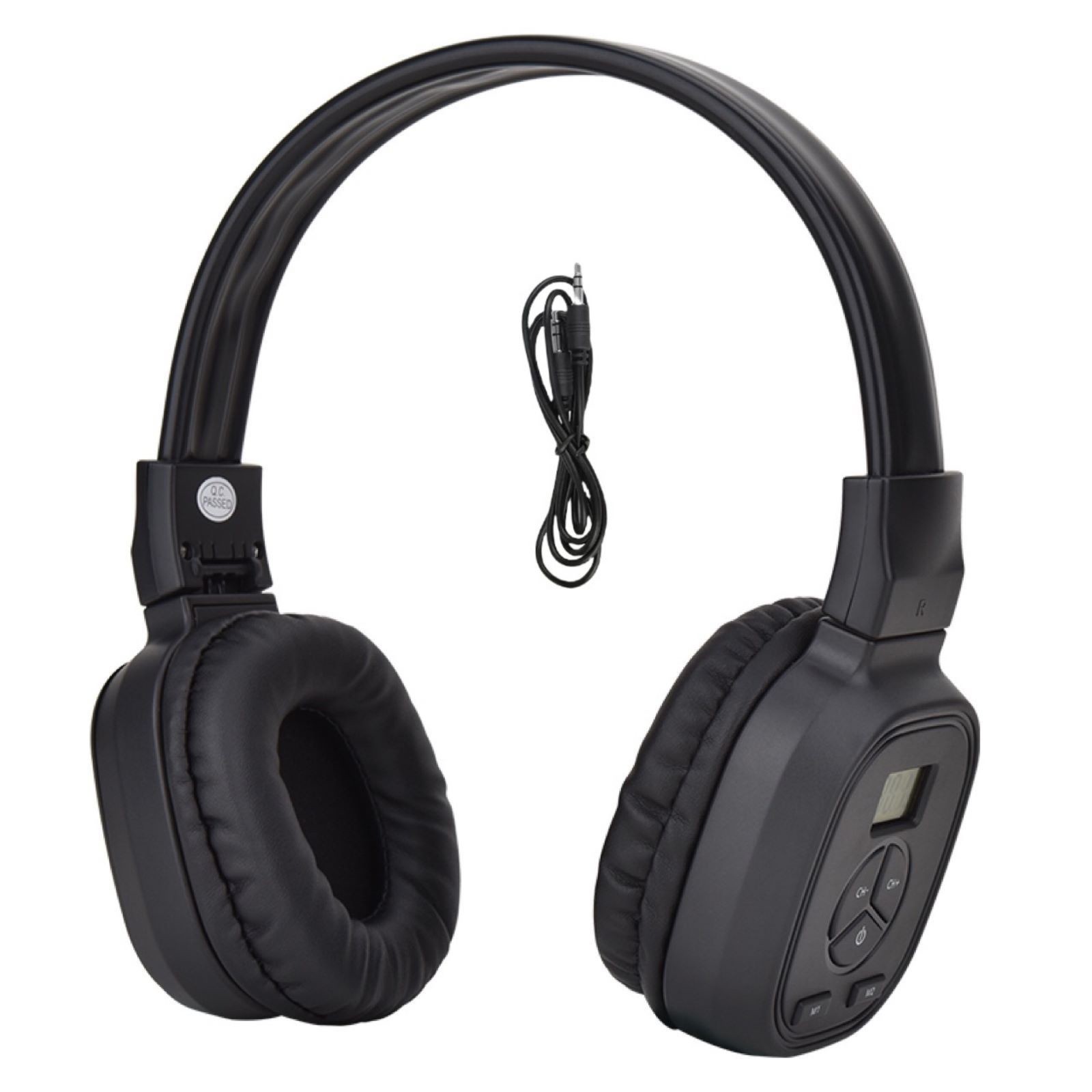 New Portable Wireless FM Radio Headset With customizability Fit 2 AAA batteries