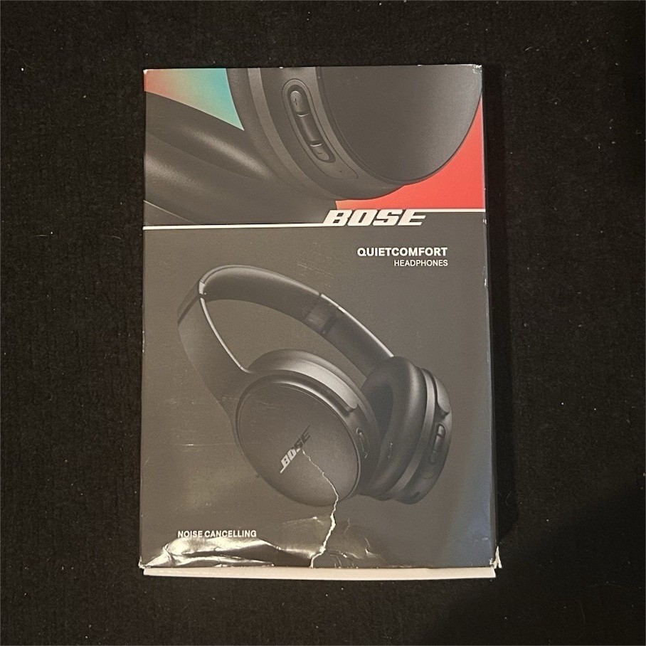 Bose QuietComfort Headphones Over-Ear Bluetooth Wireless Noise Cancelling Black