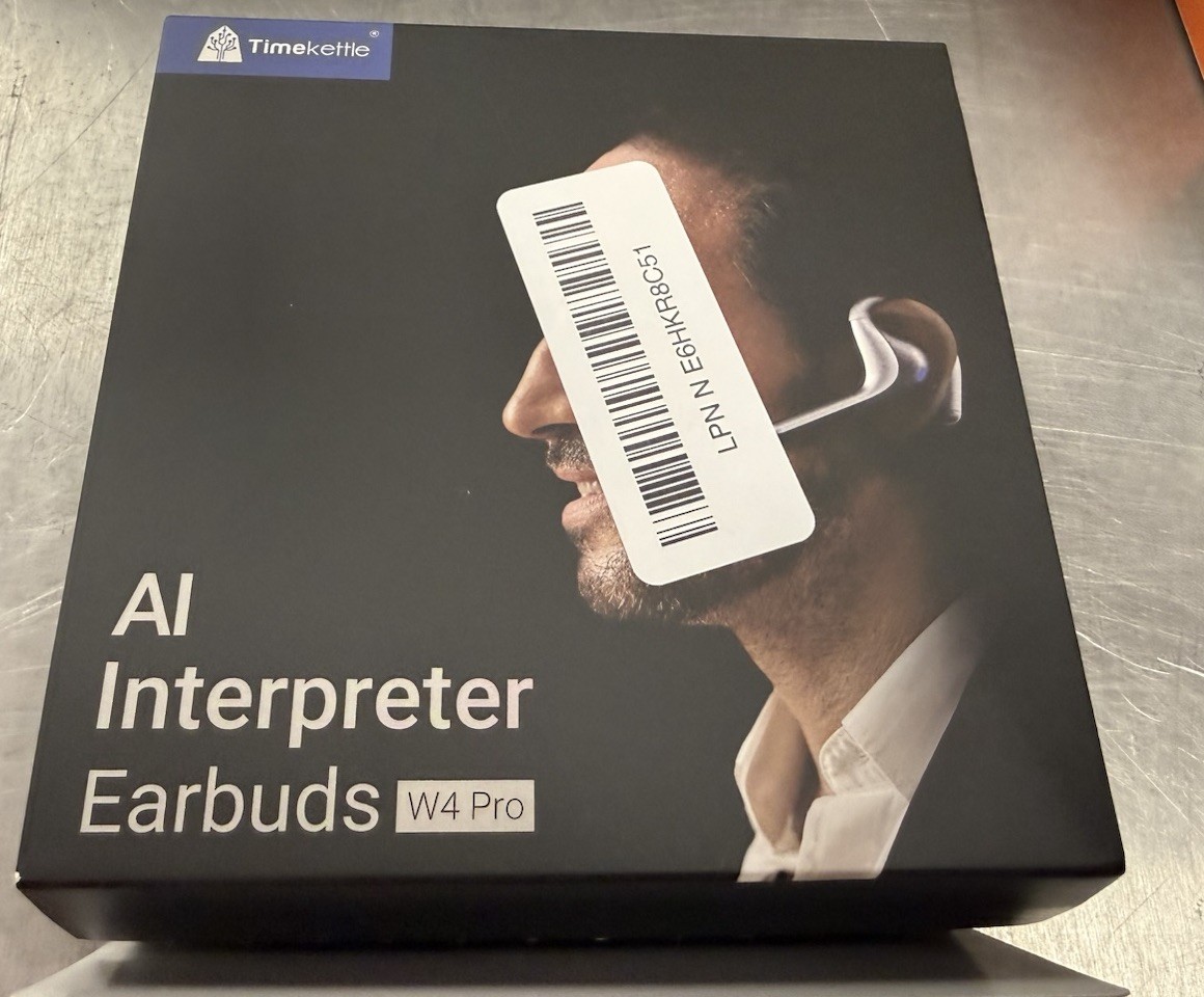 Timekettle W4 Pro AI Interpreter Earbuds W/ Charging Case | AQ2G-W4 Pro