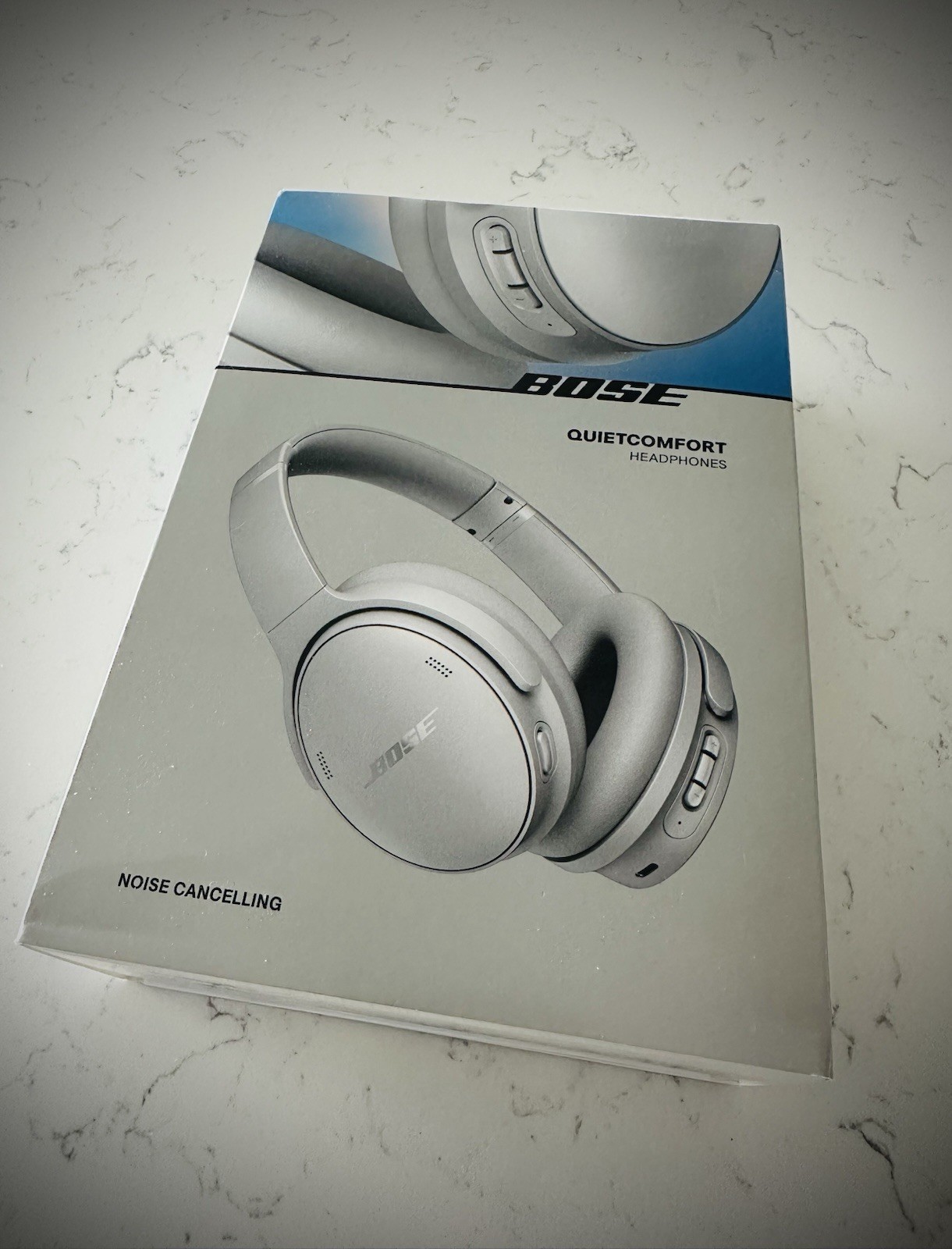 Bose QuietComfort Headphones Bluetooth Wireless Noise Canceling Gray Case