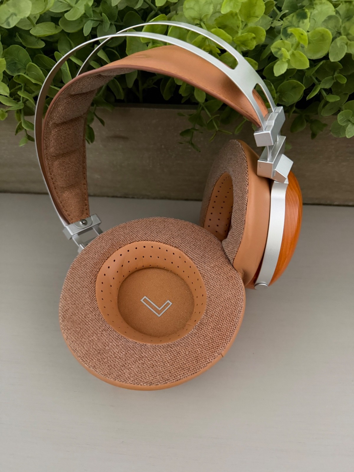 Sivga Luan Hi-Fi Open Back Over Ear Headphones Brown