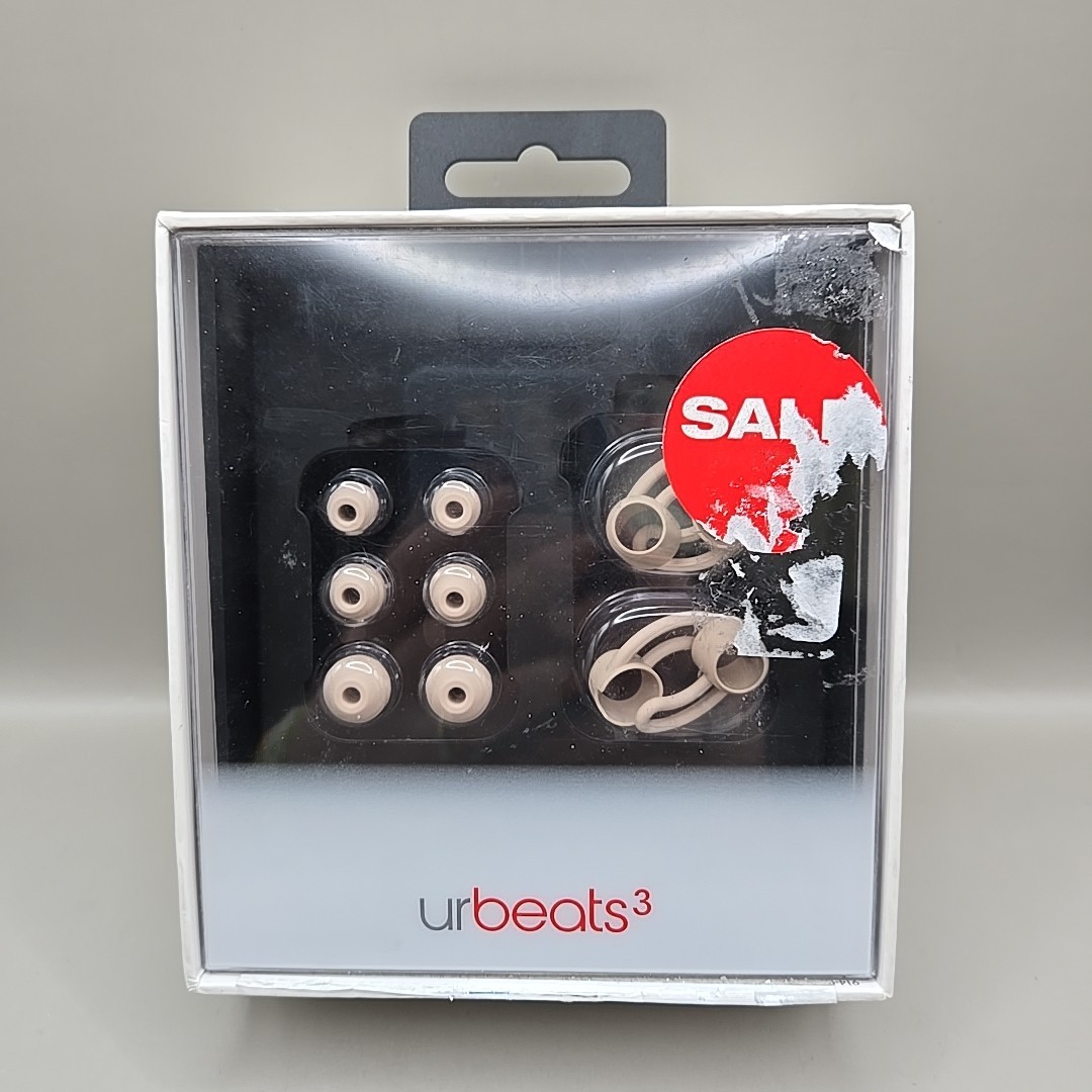 Beats urBeats3 A1942 Case, Wiretips And Ear Bud Covers Only In Box- No Earphones