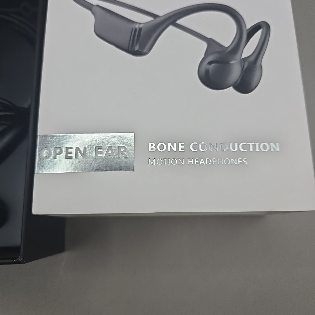 NEW Open Ear Bone Conduction Sports Motion Headphones Model X20S Black Bluetooth