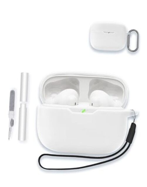 Case for JBL Vibe Beam 2/Vibe Beam – True Wireless Noise Cancelling WHITE