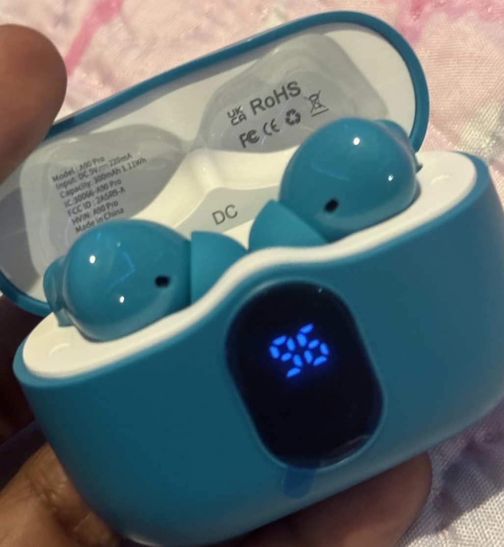 Wireless Headphones, Bluetooth Stereo Bass Earphones IP7 Waterproof