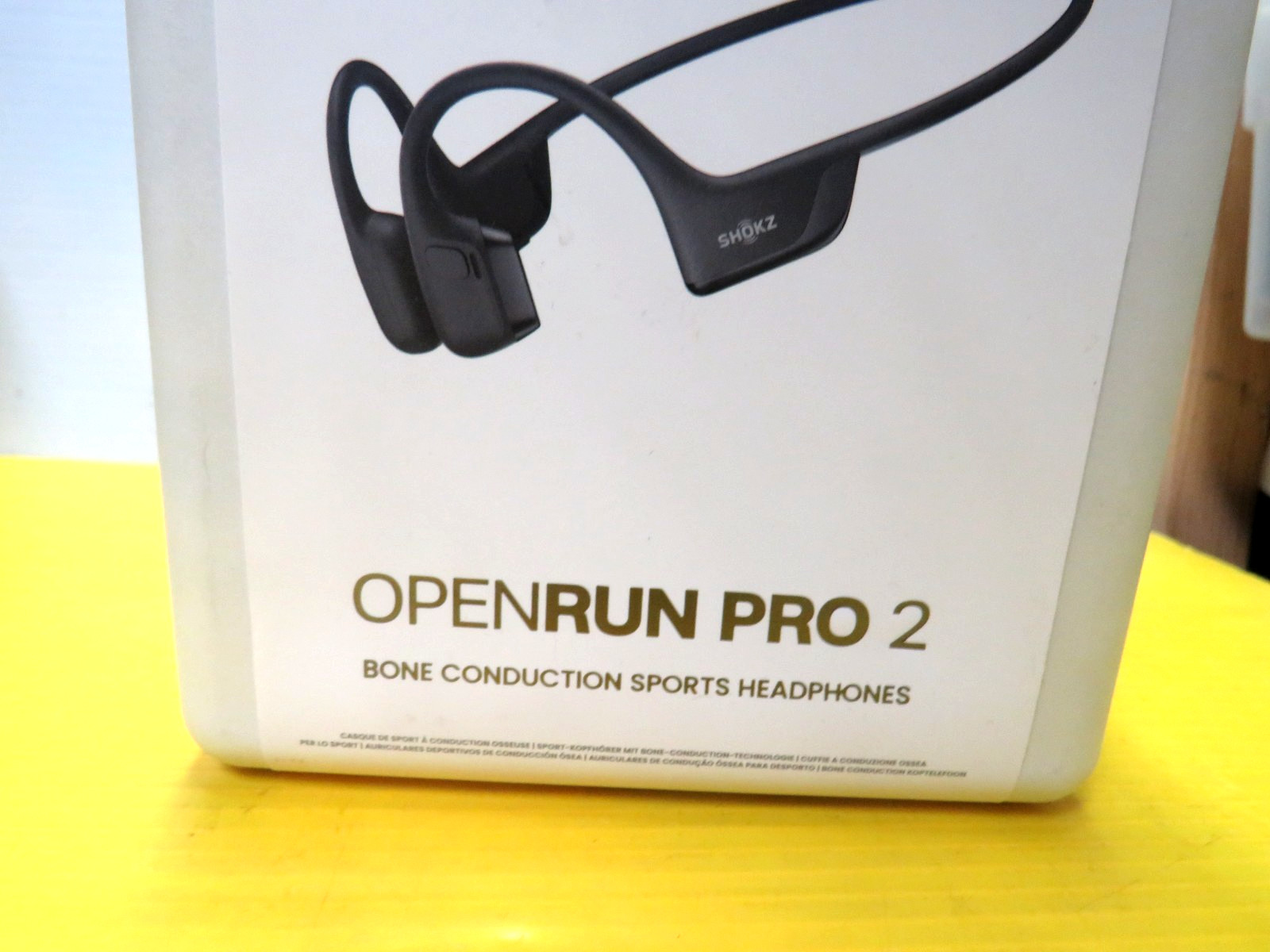 SHOKZ OpenRun Pro 2-Bone Conduction Headphones – Black NEW