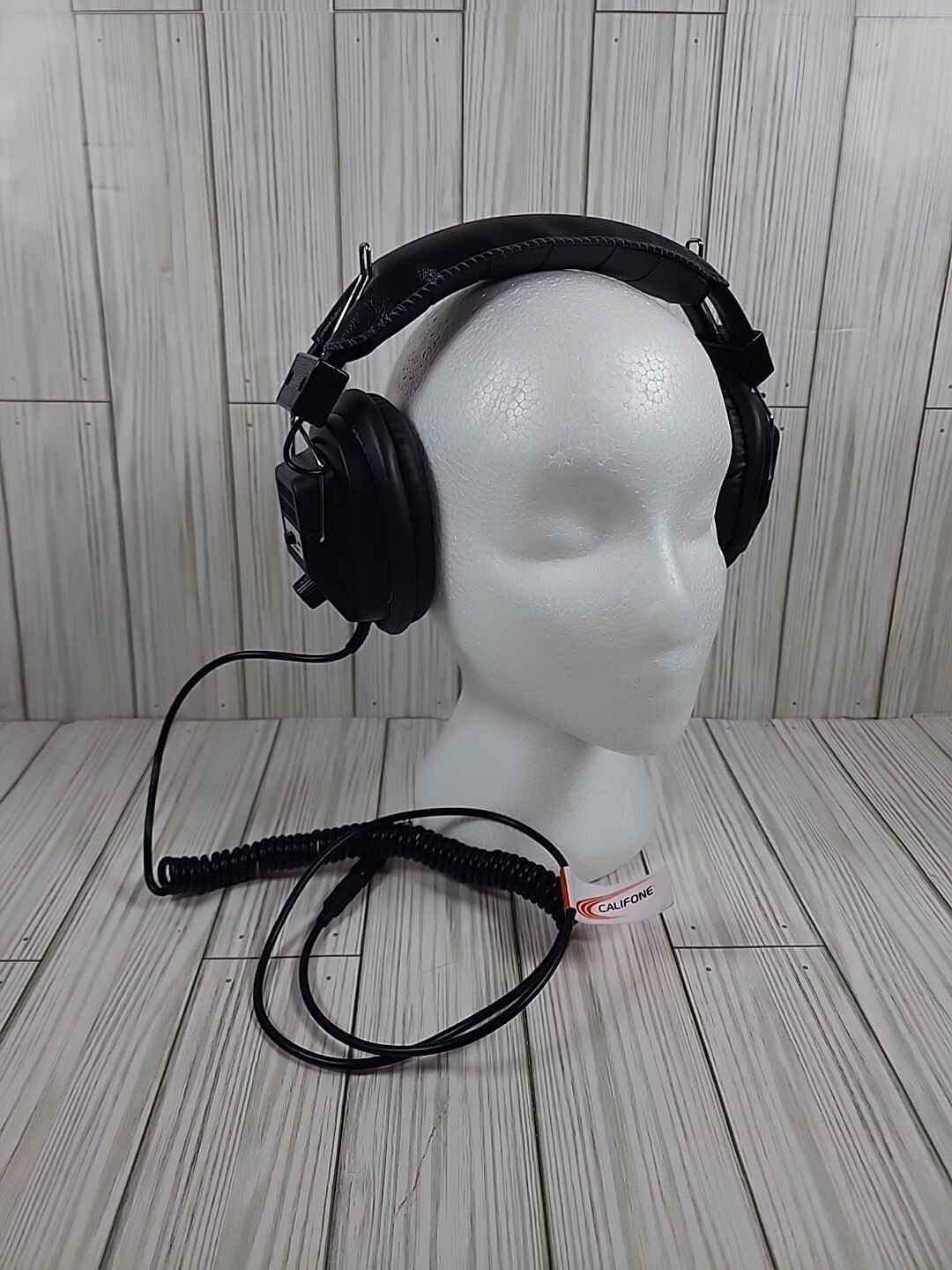 Califone 3068AV Switchable Stereo/Mono Headphones, 6 Ft Cord, Adjust. Headband