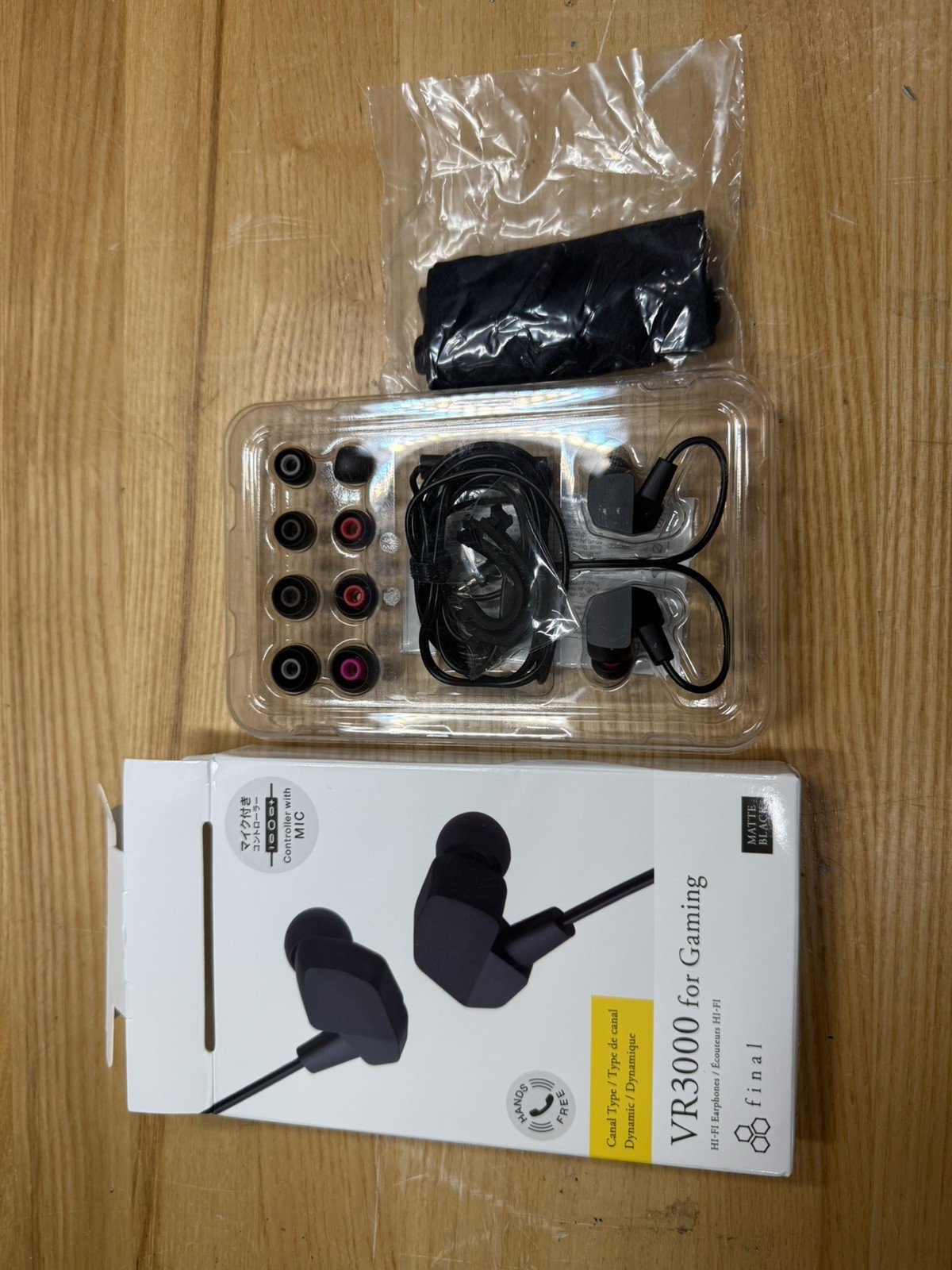 final VR3000 for Gaming In-Ear Earphones with Mic 3D Spatial Audio ASMR NEW