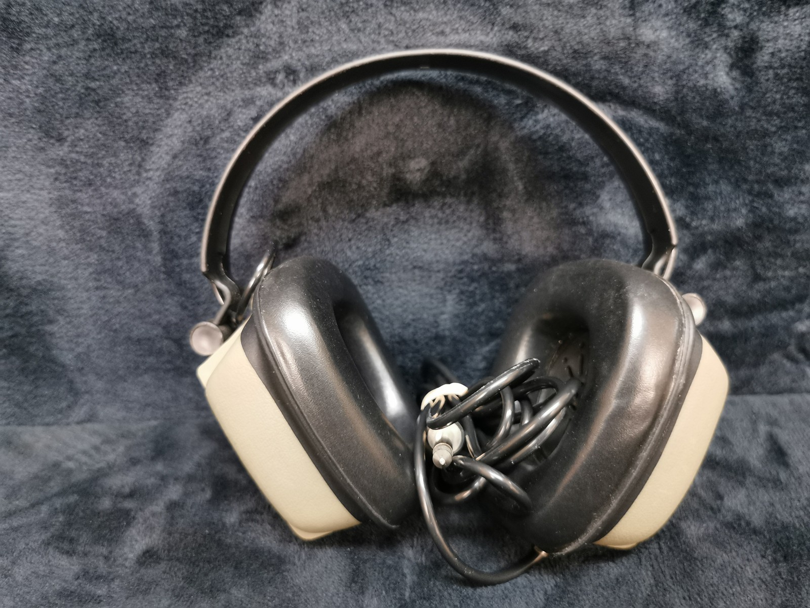 Vintage Archer Dynamic 16-OHM Headphones Set Tested Working